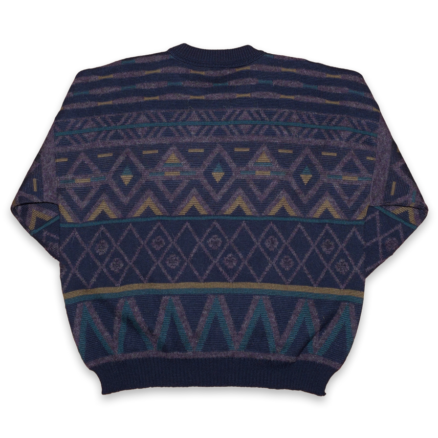 Vintage Knit Sweatshirt Large - Double Double Vintage