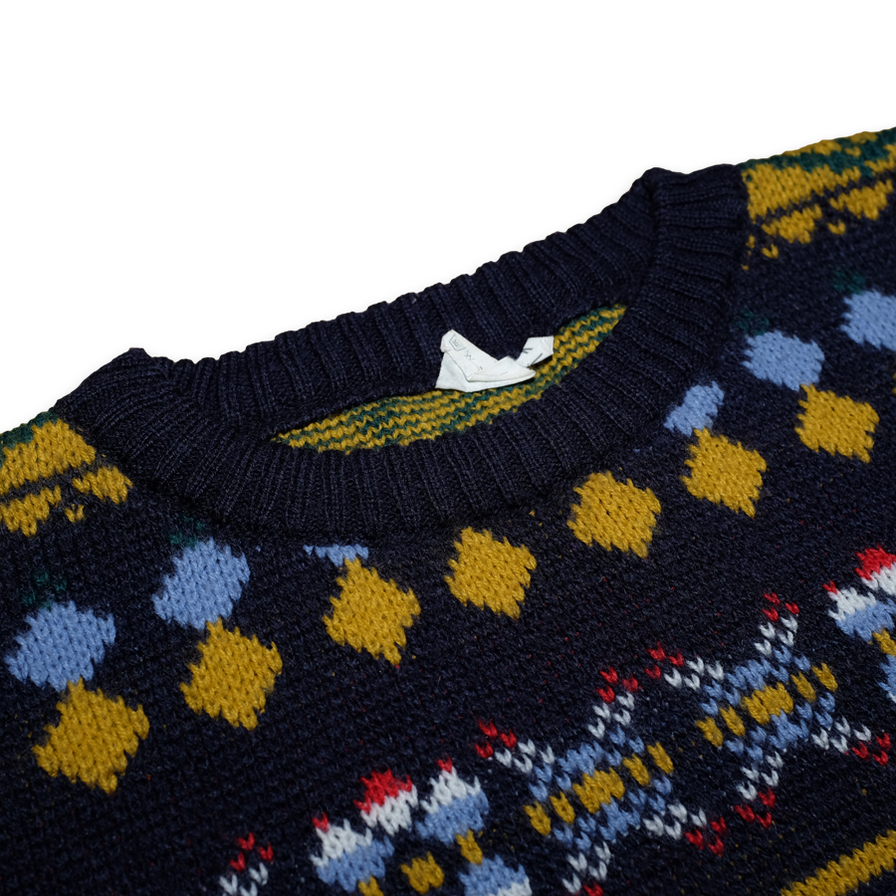 Vintage Pattern Sweatshirt Medium - Double Double Vintage