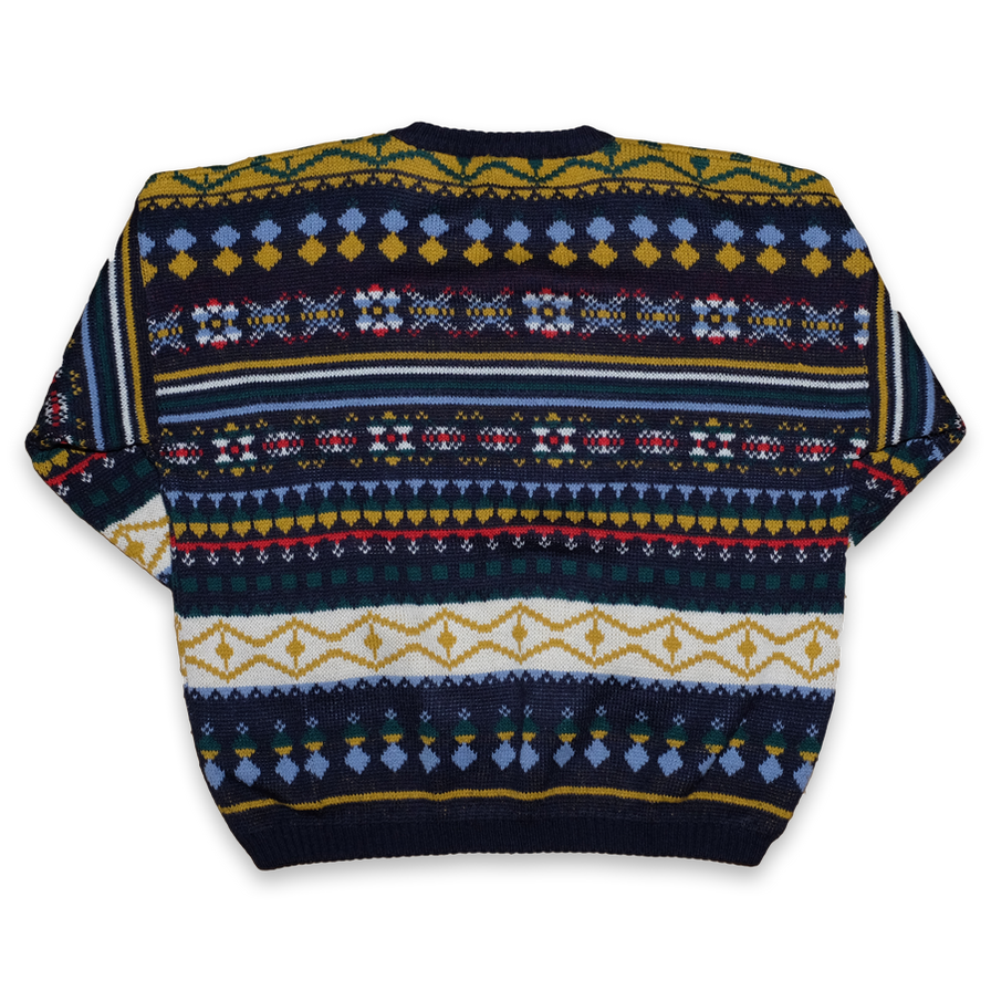 Vintage Pattern Sweatshirt Medium - Double Double Vintage