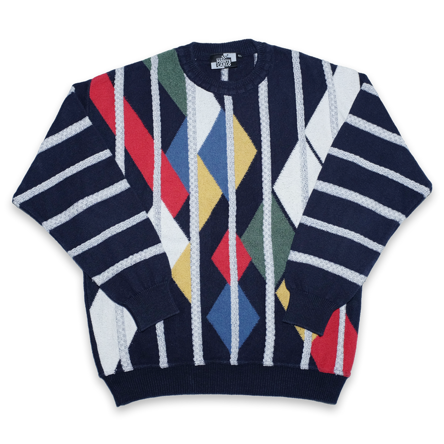 Vintage Monte Carlo Sweater Medium - Double Double Vintage