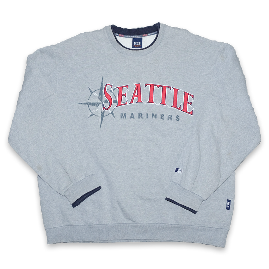 Vintage Seattle Mariners Sweater XLarge - Double Double Vintage