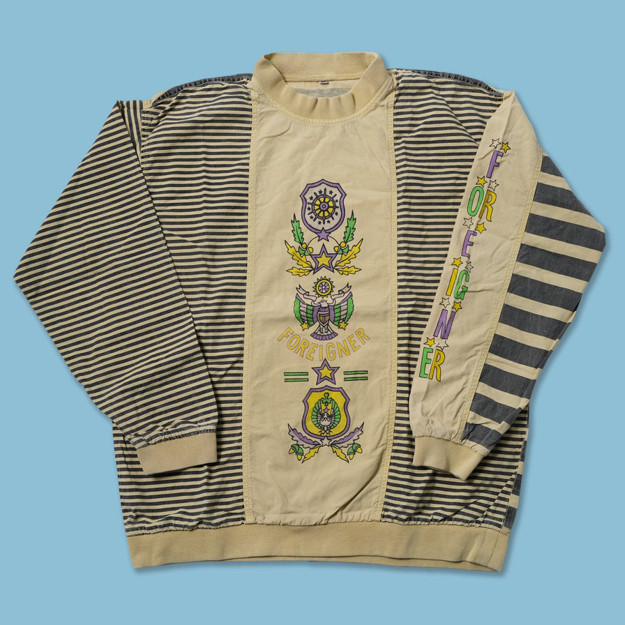 Vintage Foreigner Sweater XLarge