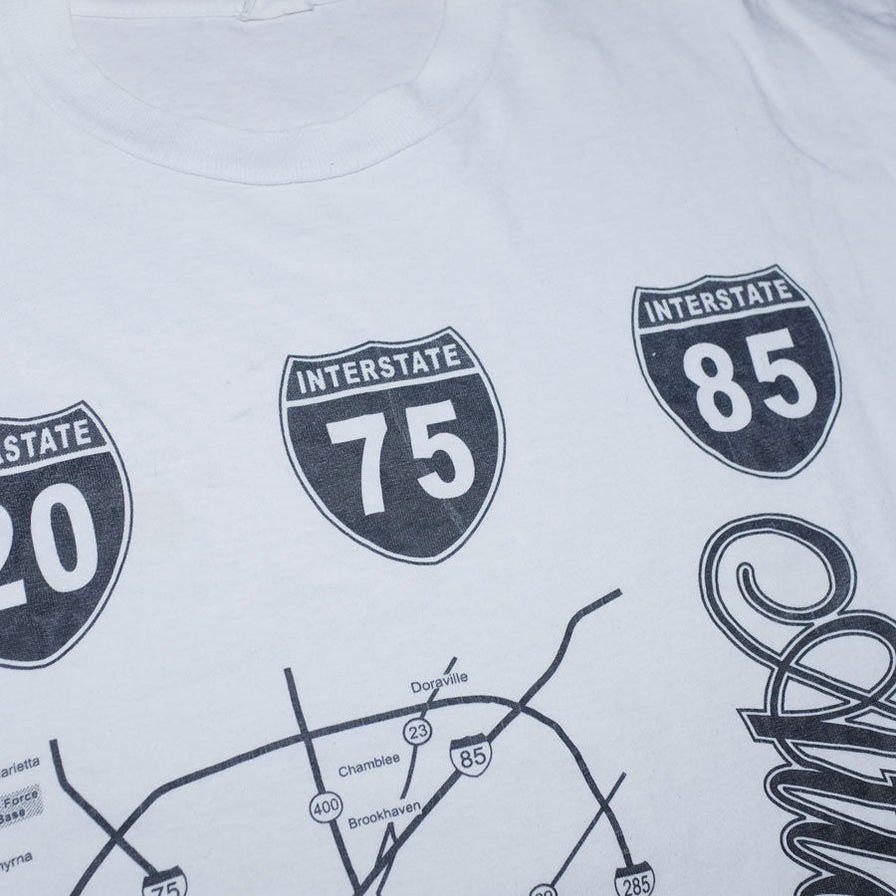 Vintage Atlanta T-Shirt Large - Double Double Vintage