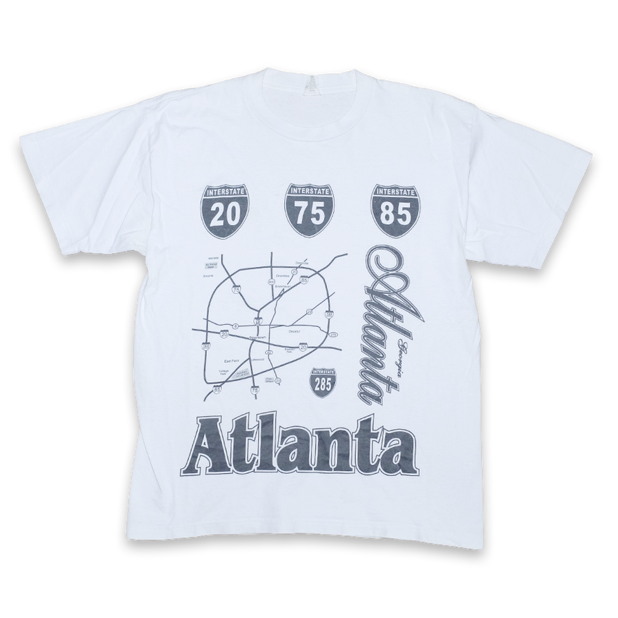 Vintage Atlanta T-Shirt Large - Double Double Vintage