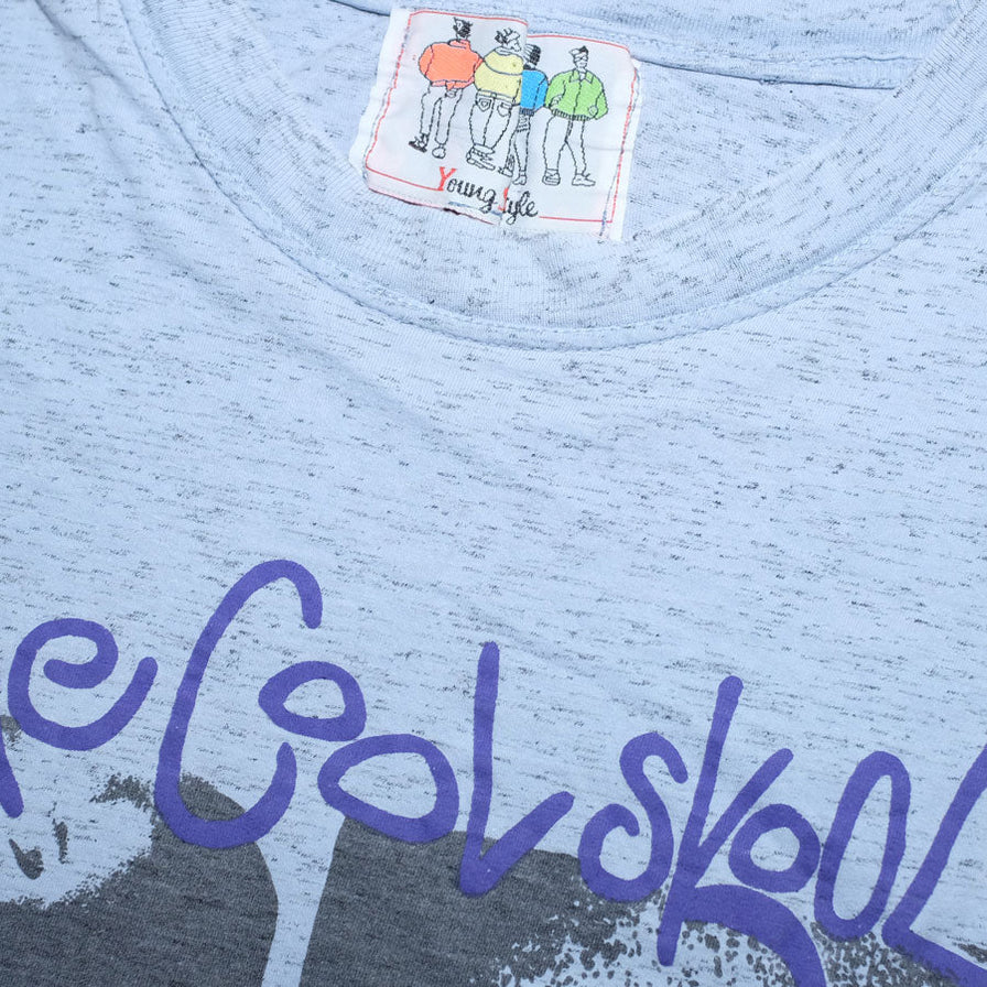 The Cool Skool Surfing T-Shirt Large - Double Double Vintage