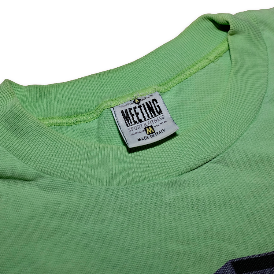 Vintage Heavy Font Print T-Shirt Small - Double Double Vintage