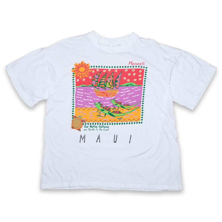 Vintage Hawaii Maui T-Shirt Medium / Large - Double Double Vintage