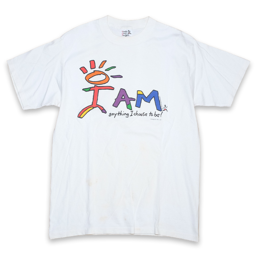 Vintage I AM T-Shirt Large - Double Double Vintage