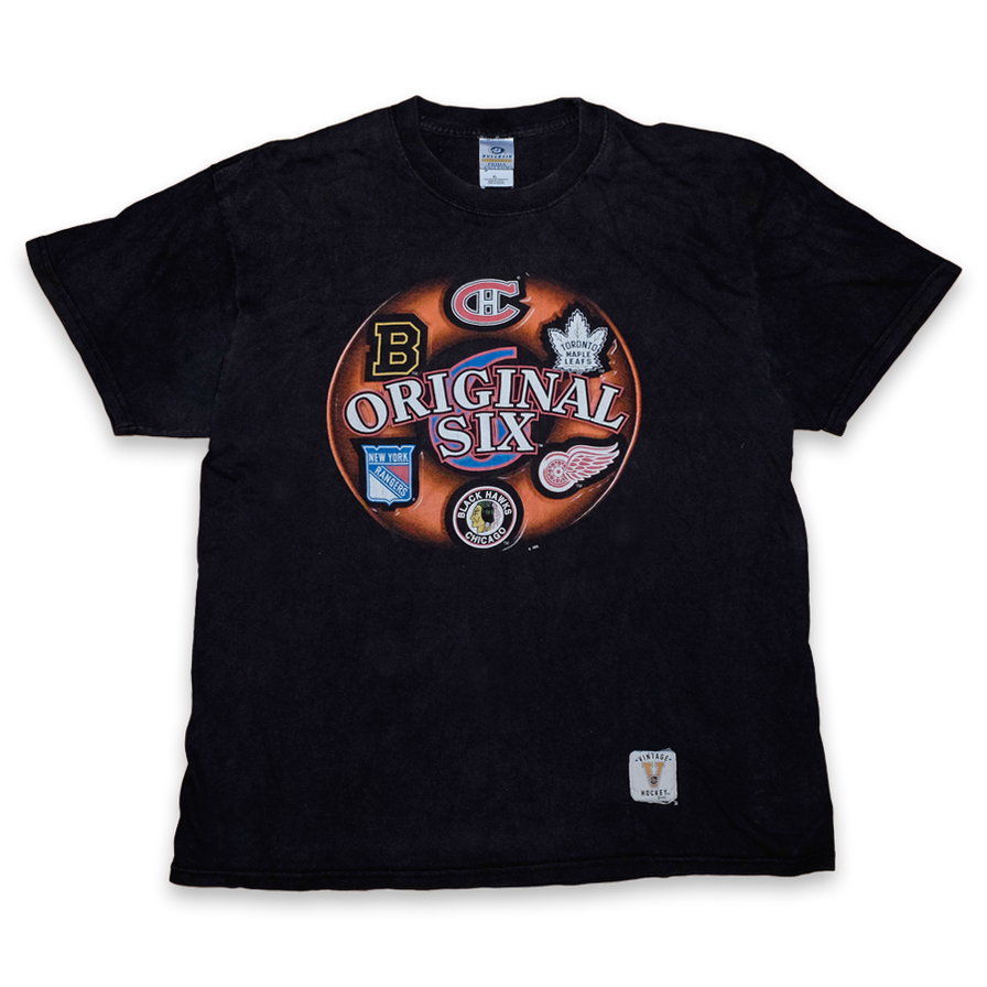 Vintage NHL Original Six Hockey T-Shirt XLarge - Double Double Vintage