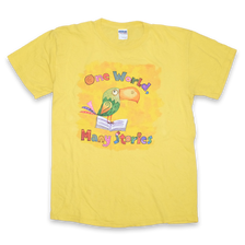 One World Many Stories T-Shirt Medium - Double Double Vintage