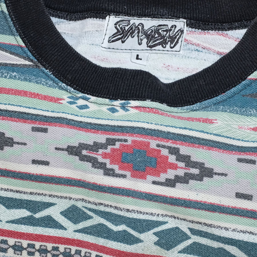 Vintage Pattern T-Shirt Large / XLarge - Double Double Vintage