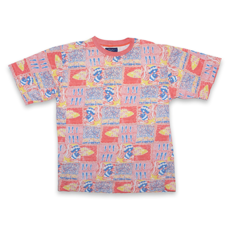 Vintage Pattern T-Shirt Large / XLarge - Double Double Vintage