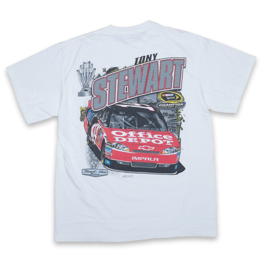 Vintage Nascar Racing T-Shirt Large - Double Double Vintage