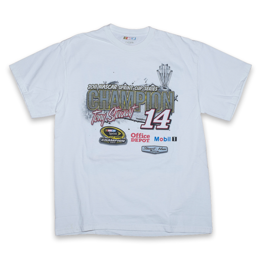 Vintage Nascar Racing T-Shirt Large - Double Double Vintage