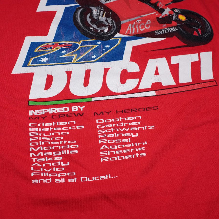 Ducati Moto GP Champion T-Shirt XLarge - Double Double Vintage