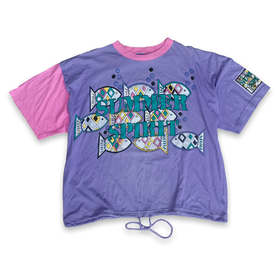 Vintage Summer Spirit T-Shirt Small - Double Double Vintage
