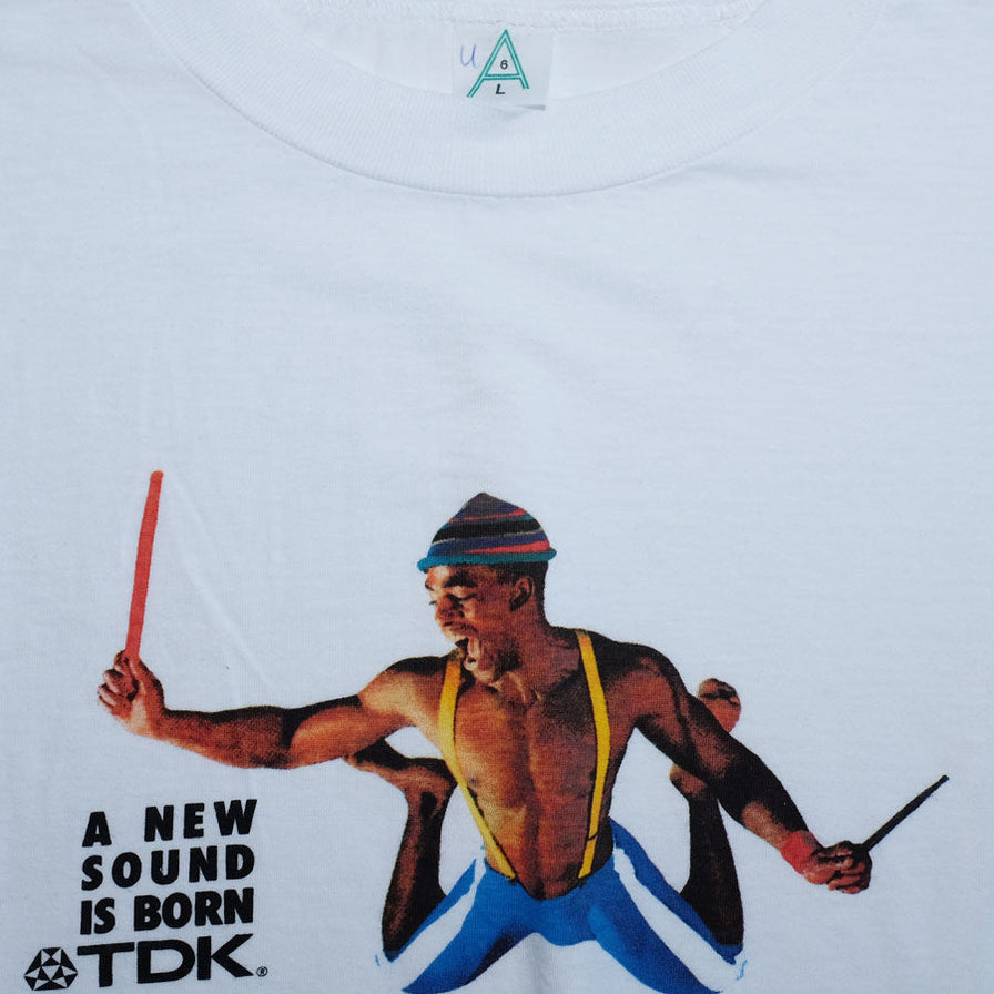 Vintage TDK T-Shirt Large - Double Double Vintage