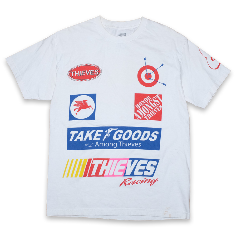 Thieves Racing T-Shirt Large - Double Double Vintage