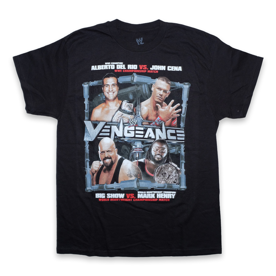 Vintage WWE Vengeance T-Shirt Large - Double Double Vintage