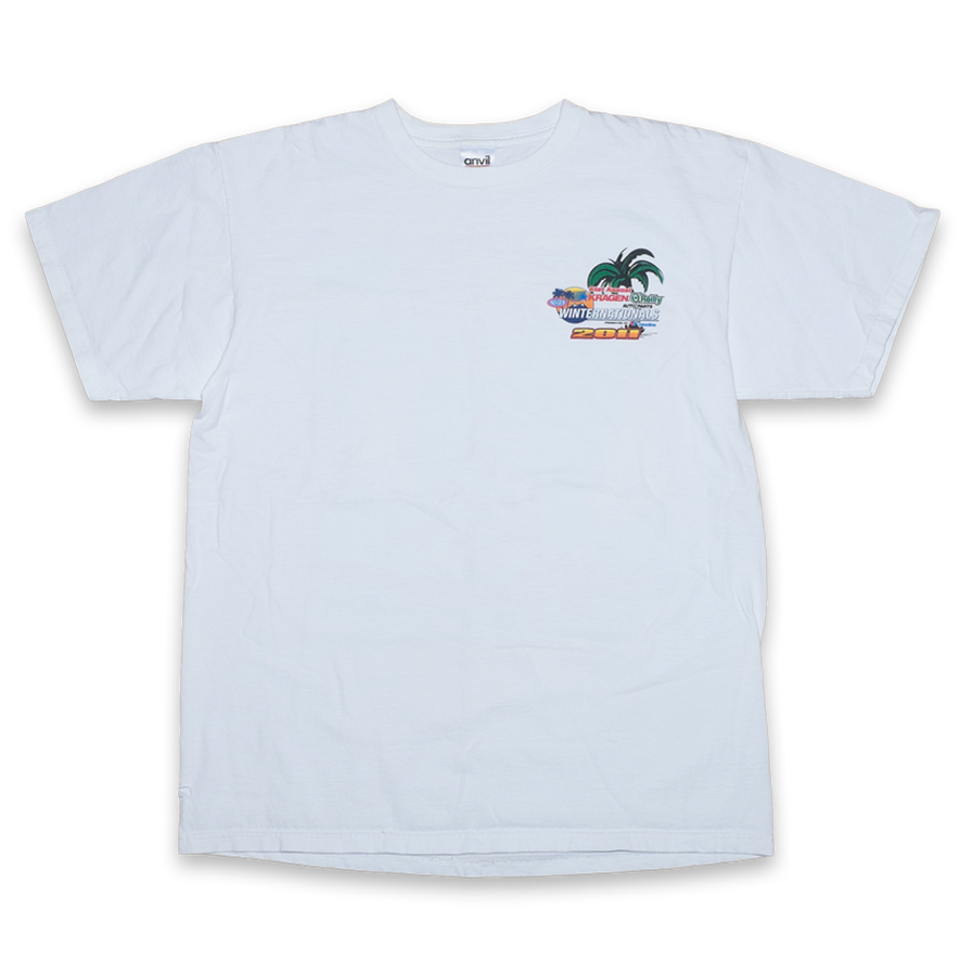 Vintage Racing T-Shirt Large - Double Double Vintage