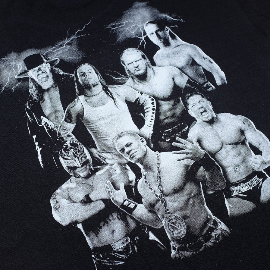Vintage WWE Wrestling T-Shirt Large - Double Double Vintage
