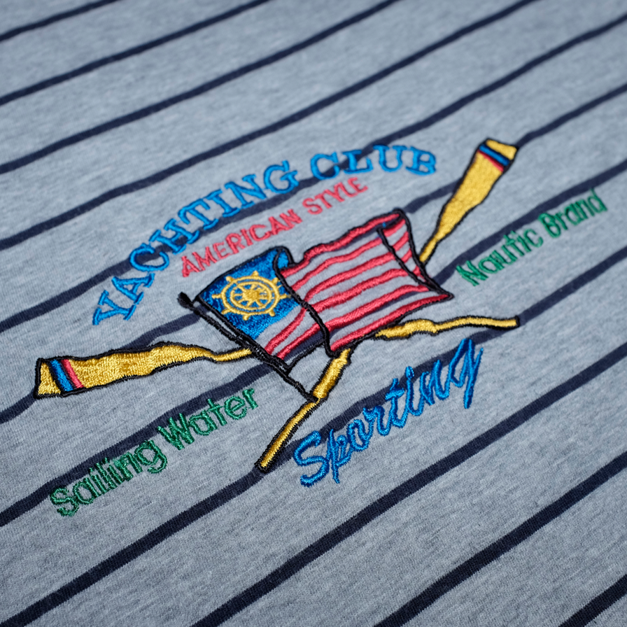 Yachting Club T-Shirt Large - Double Double Vintage
