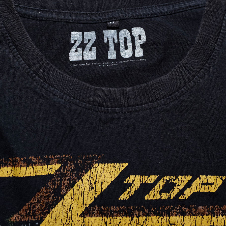 ZZ Top Eliminator T-Shirt Large - Double Double Vintage