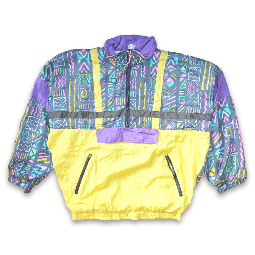 Vintage Half Zip Windbreaker Small / Medium - Double Double Vintage