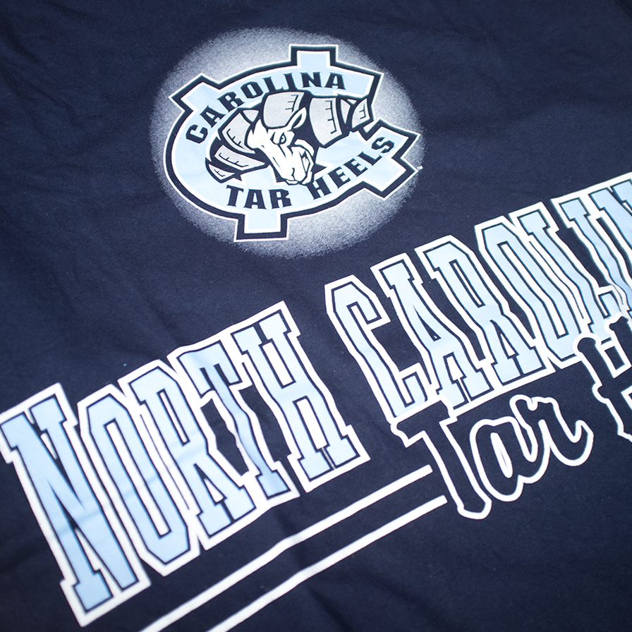 North Carolina Tar Heels T-Shirt Large - Double Double Vintage