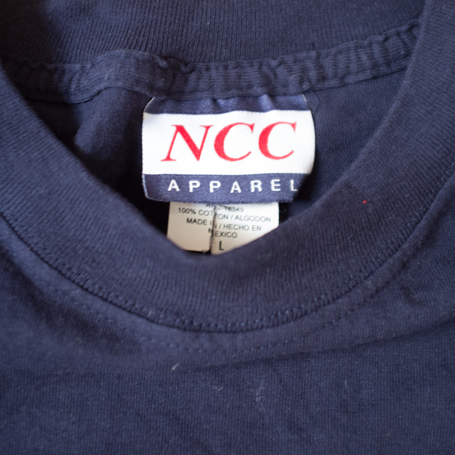 North Carolina Tar Heels T-Shirt Large - Double Double Vintage