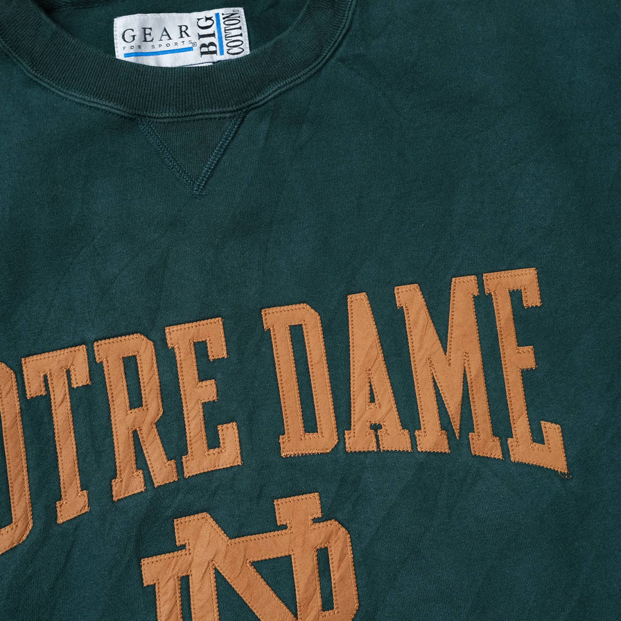Vintage Notre Dame Sweater XLarge