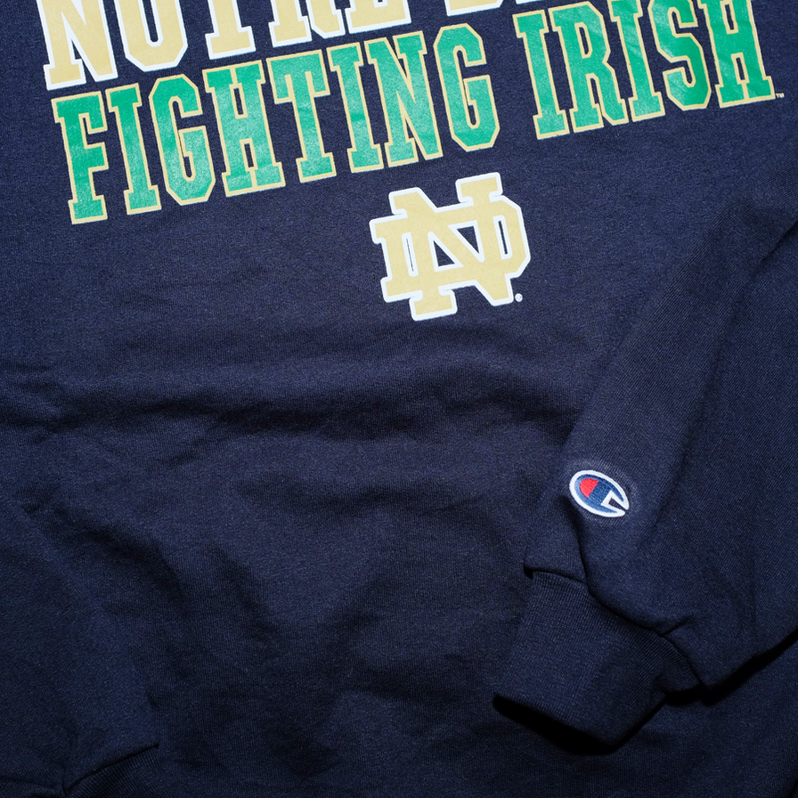 Vintage Champion Notre Dame Sweater Large - Double Double Vintage