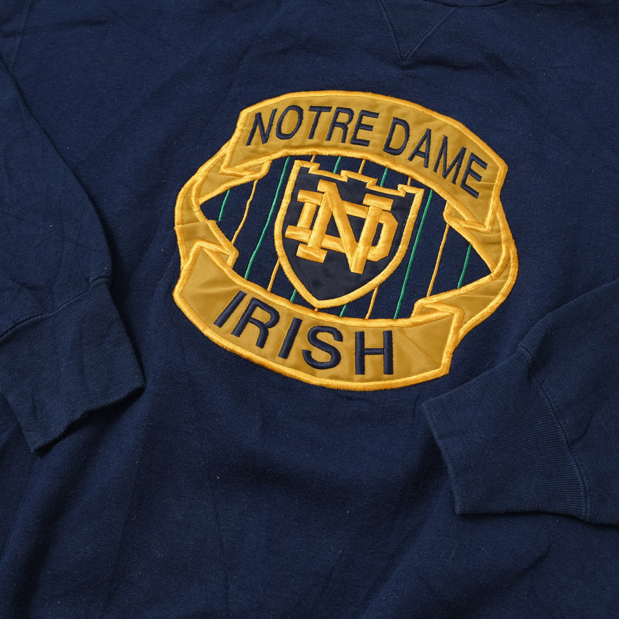 Vintage Notre Dame Sweater Large