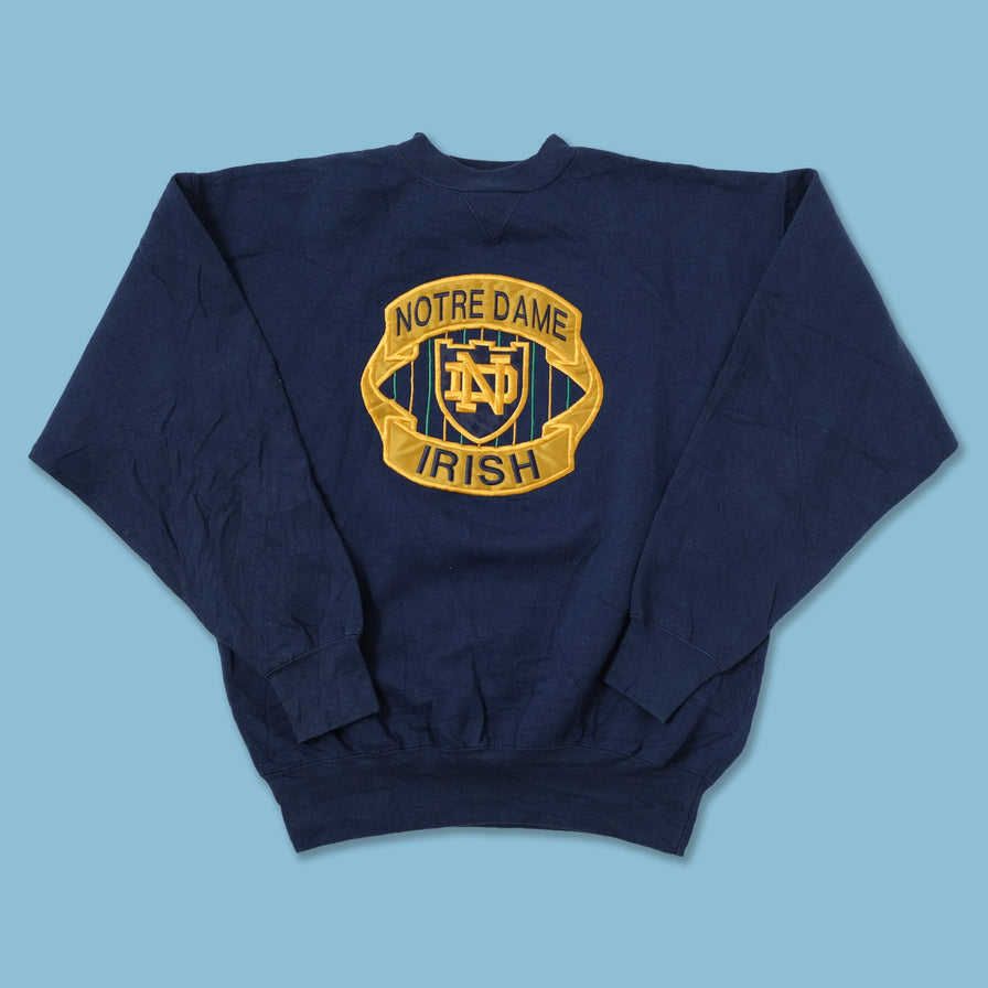Vintage Notre Dame Sweater Large