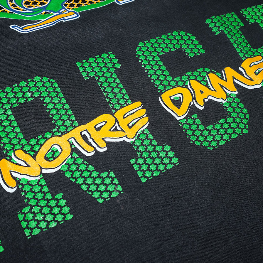 Vintage Notre Dame Irish T-Shirt XLarge - Double Double Vintage