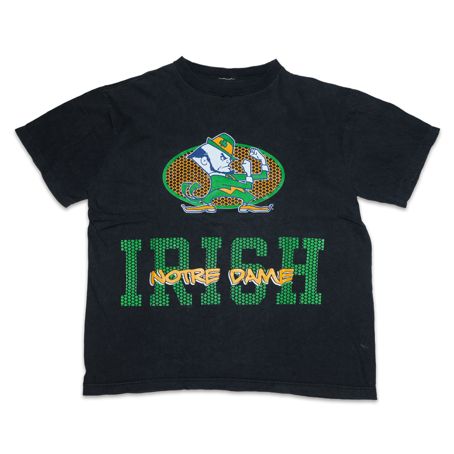 Vintage Notre Dame Irish T-Shirt XLarge - Double Double Vintage