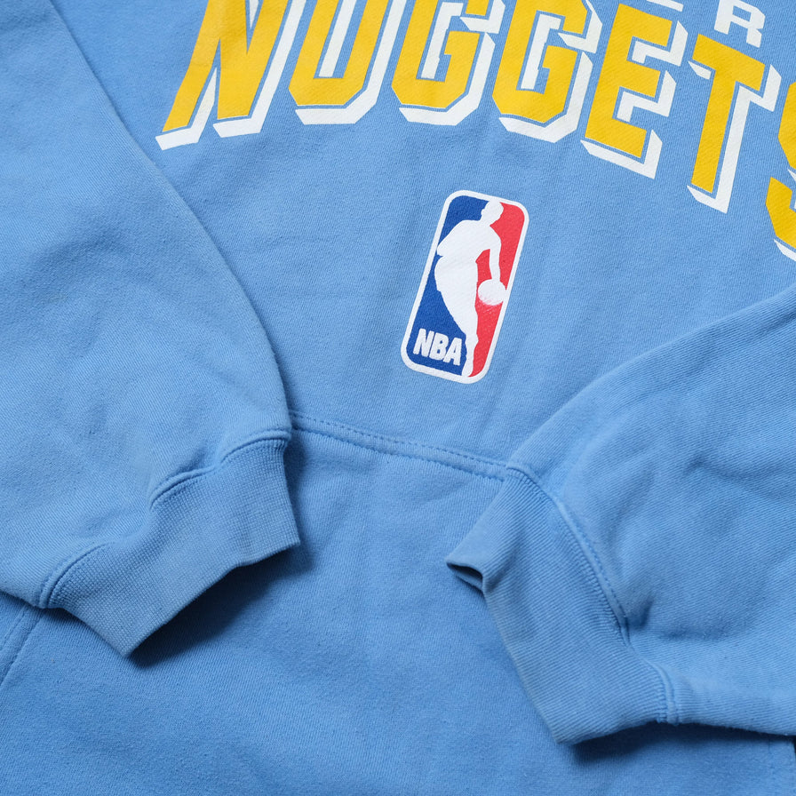 Vintage Reebok Denver Nuggets Hoody Large / XLarge