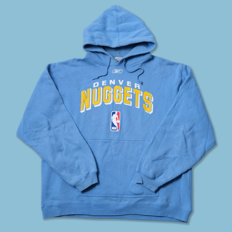 Vintage Reebok Denver Nuggets Hoody Large / XLarge