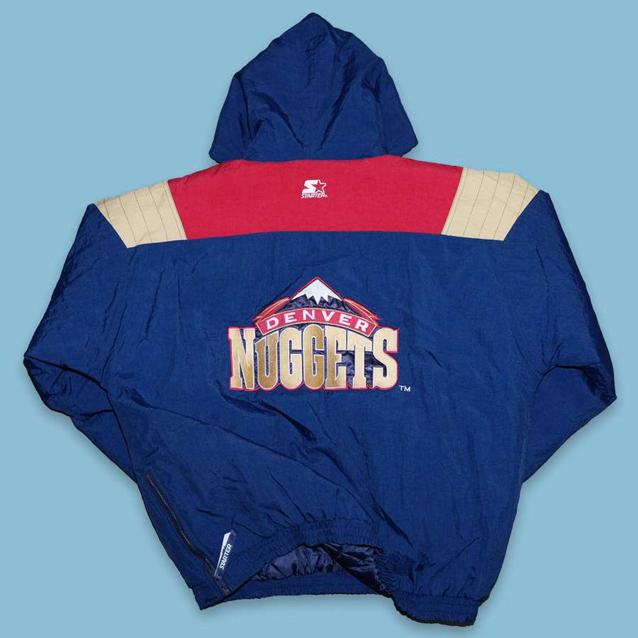 Vintage Starter Denver Nuggets Anorak XLarge