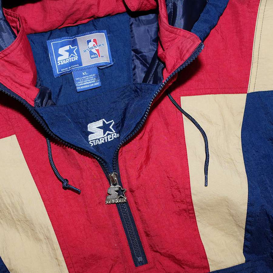 Vintage Starter Denver Nuggets Anorak XLarge
