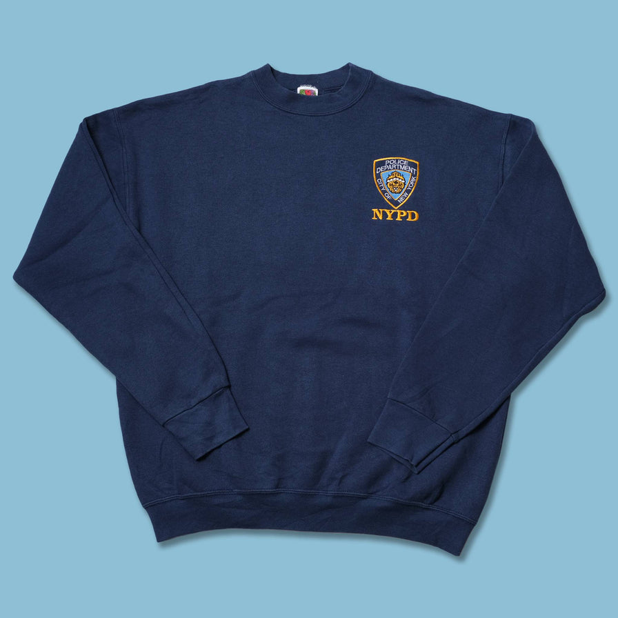 Vintage NYPD Sweater XLarge