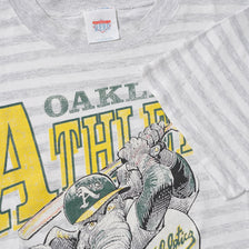 Vintage 1991 Oakland Athletics T-Shirt Medium / Large