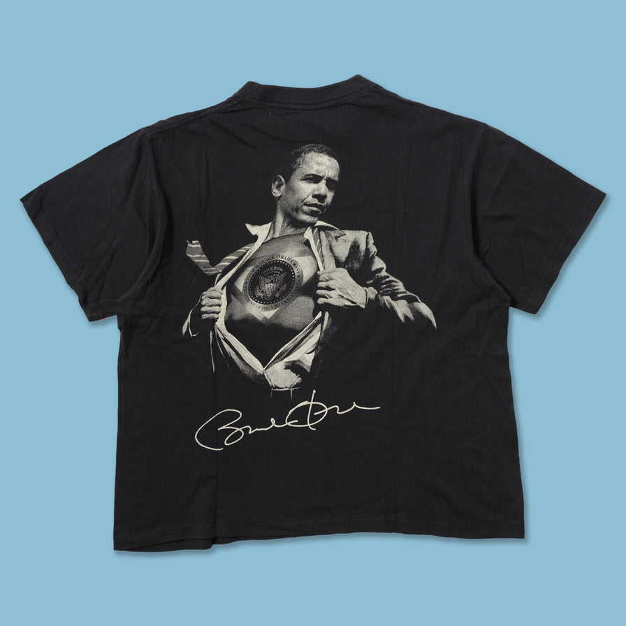 Barrack Obama Superman T-Shirt Medium