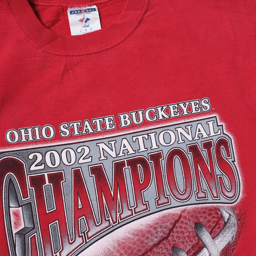 Vintage 2002 Ohio State Buckeyes Sweater Large
