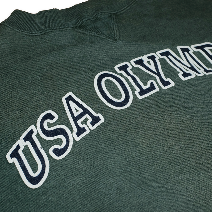 Vintage USA Olympic Sweatshirt XLarge - Double Double Vintage