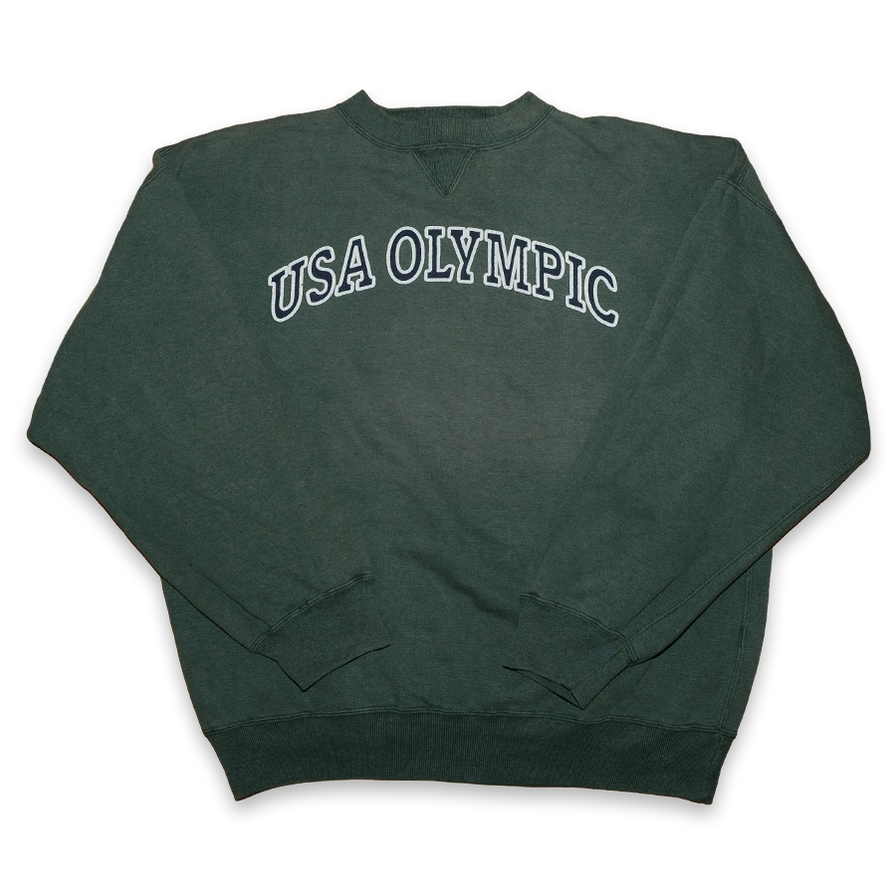 Vintage USA Olympic Sweatshirt XLarge - Double Double Vintage