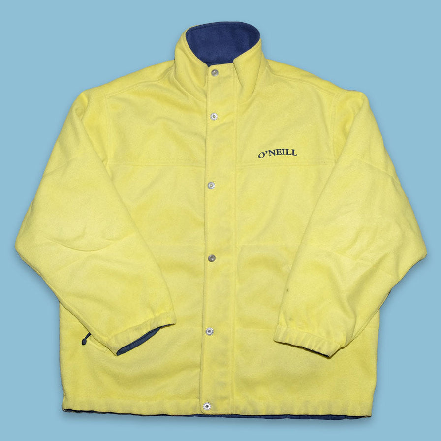 Vintage O'neill Reversible Fleece Jacket XLarge - Double Double Vintage