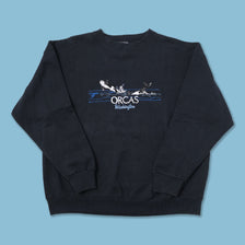 Vintage Orcas Sweater Large