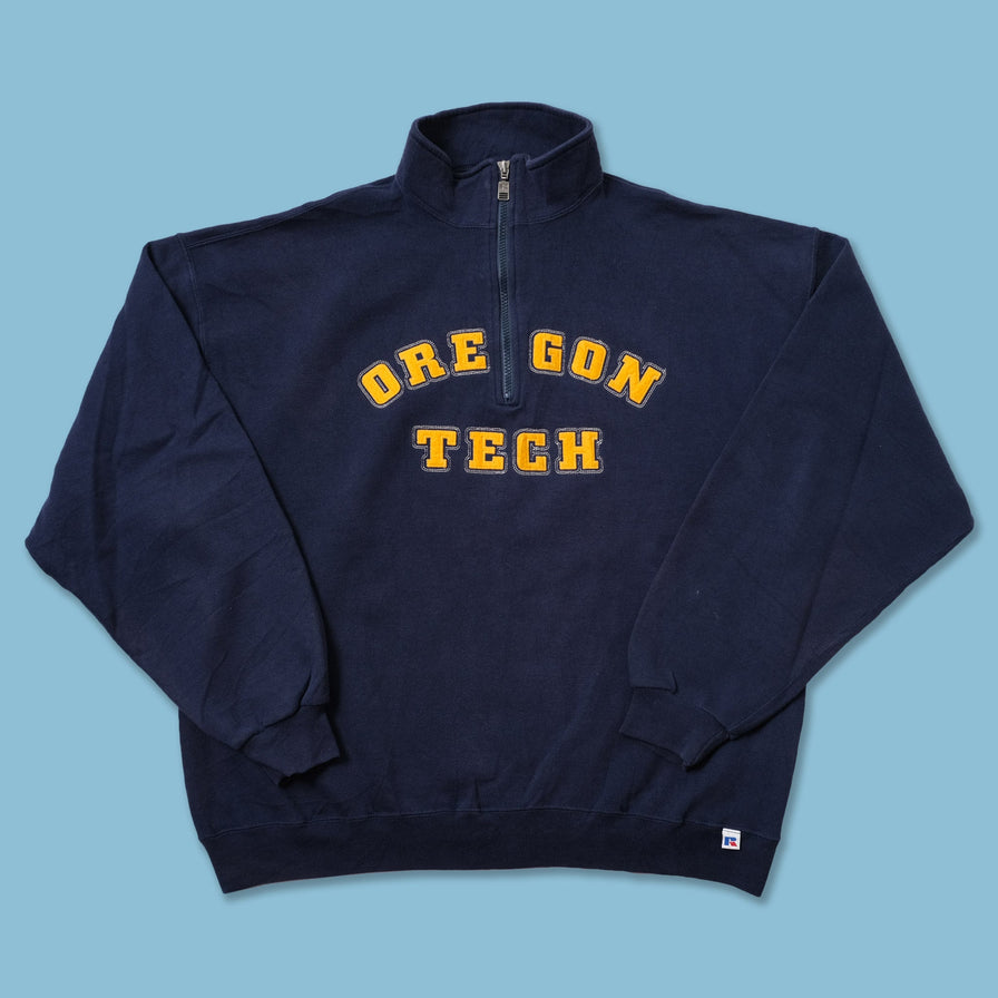 Vintage Oregon Tech Q-Zip Sweater Large / XLarge