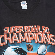 2016 Super Bowl Carolina Panthers T-Shirt XXL